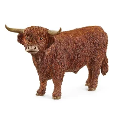 Schleich Højlandstyr – 13,6 × 5,8 × 7,7 cm
