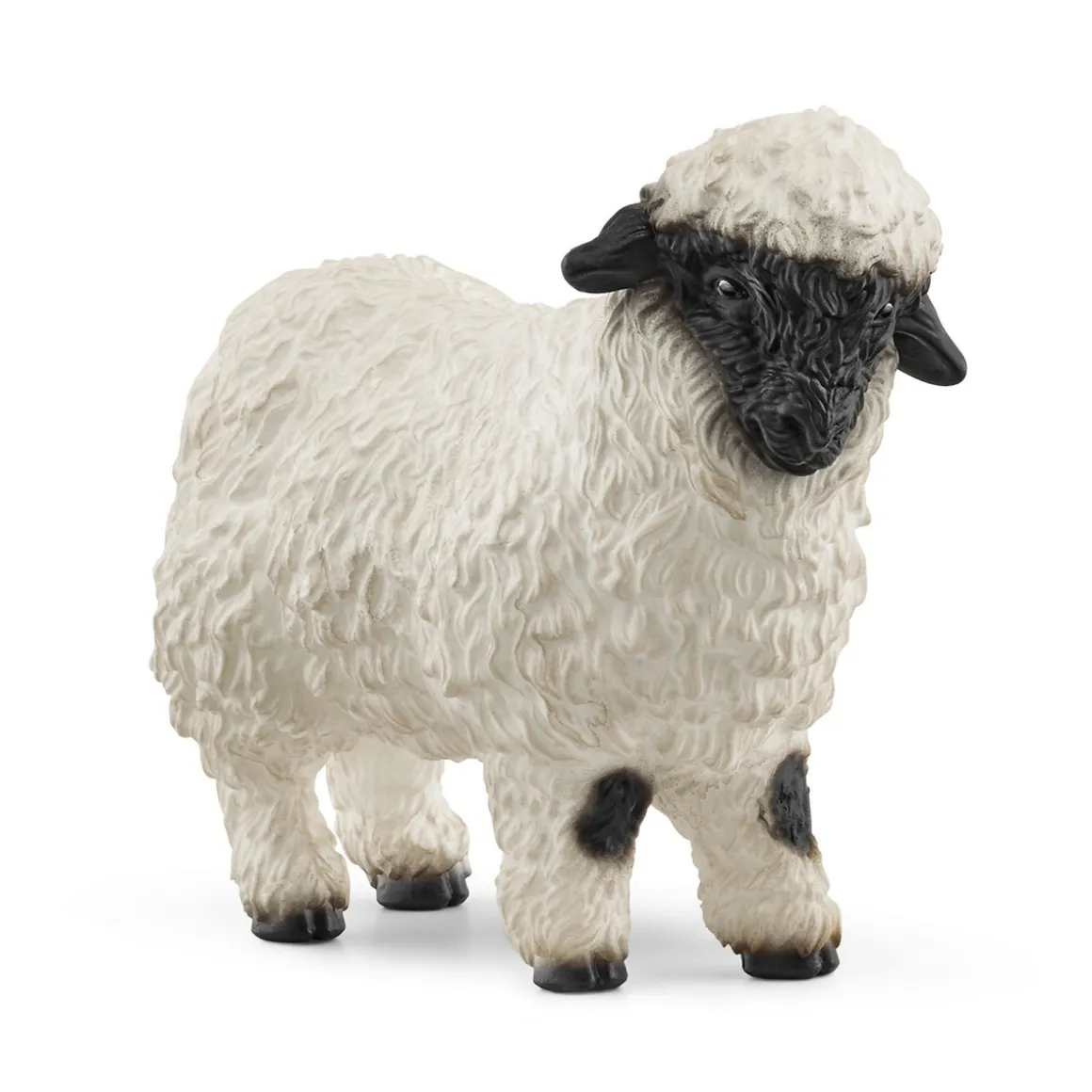 Schleich Walisisk sortnæset får – 7,5 × 3 × 6 cm