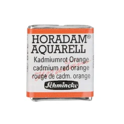 Schmincke Horadam akvarelfarve ½ kop – Cadmium red orange 348