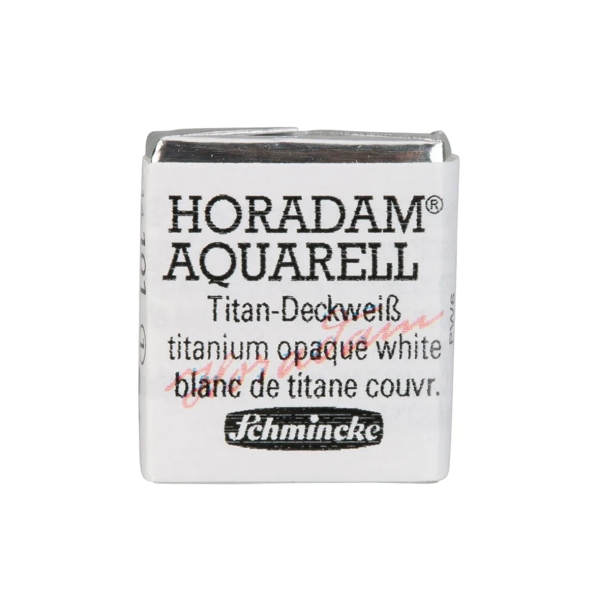 Schmincke Horadam akvarelfarve ½ kop – Titanium opaque white 101