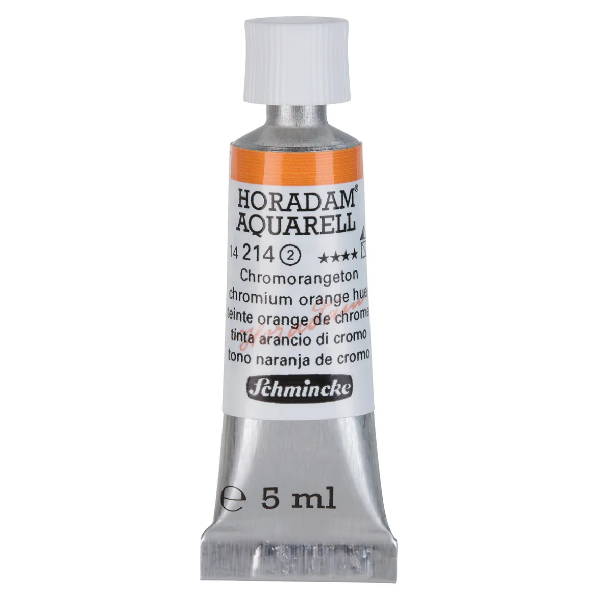 Schmincke Horadam akvarelfarve5 ml – Chromium orange hue 214