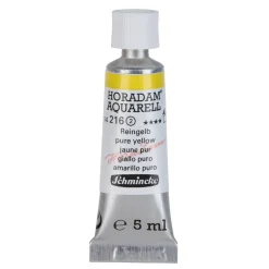 Schmincke Horadam akvarelfarve5 ml – Pure yellow 216