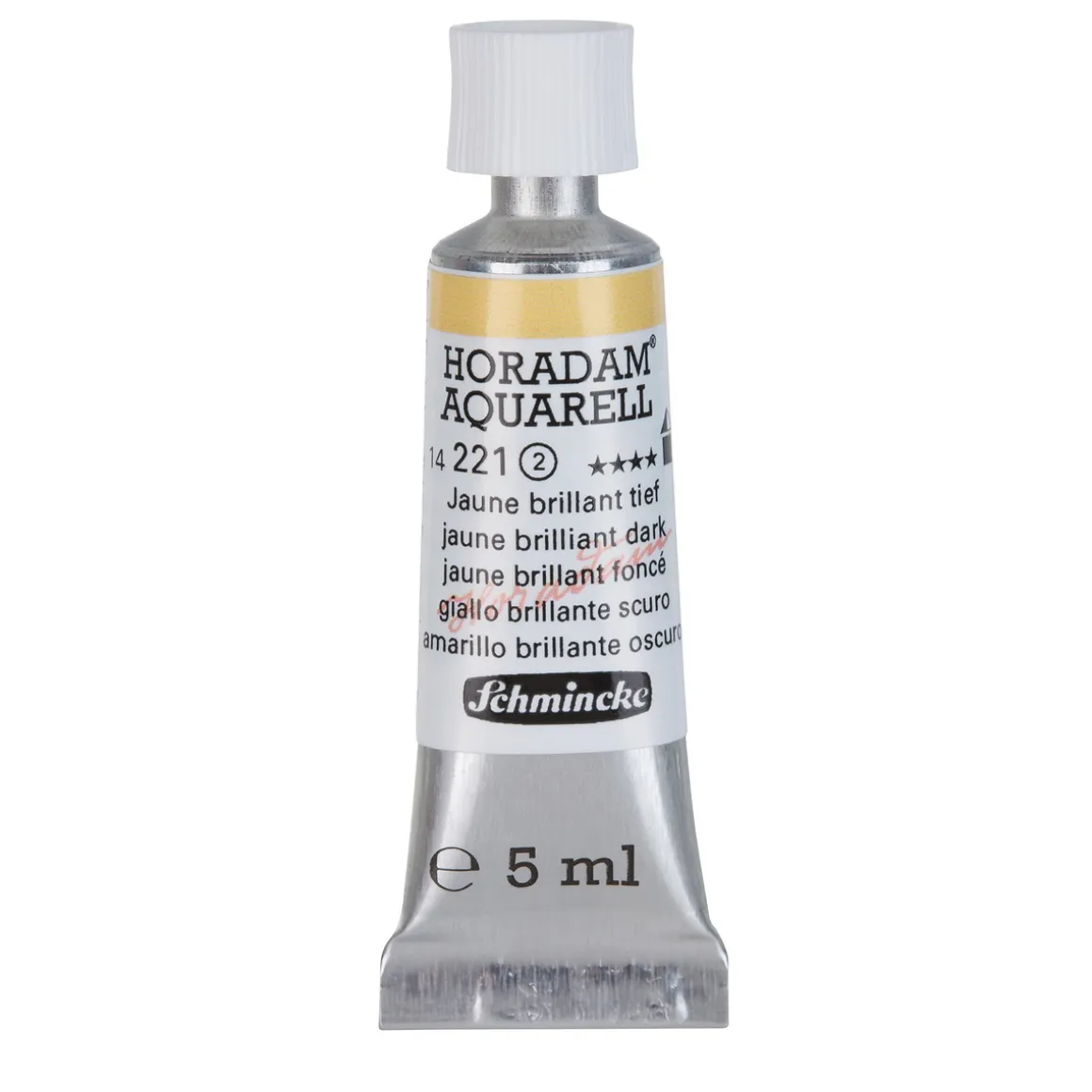 Schmincke Horadam akvarelfarve5 ml – Jaune brilliant dark 221