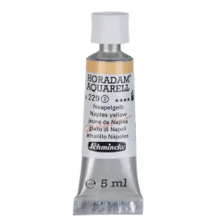 Schmincke Horadam akvarelfarve5 ml – Naples yellow 229