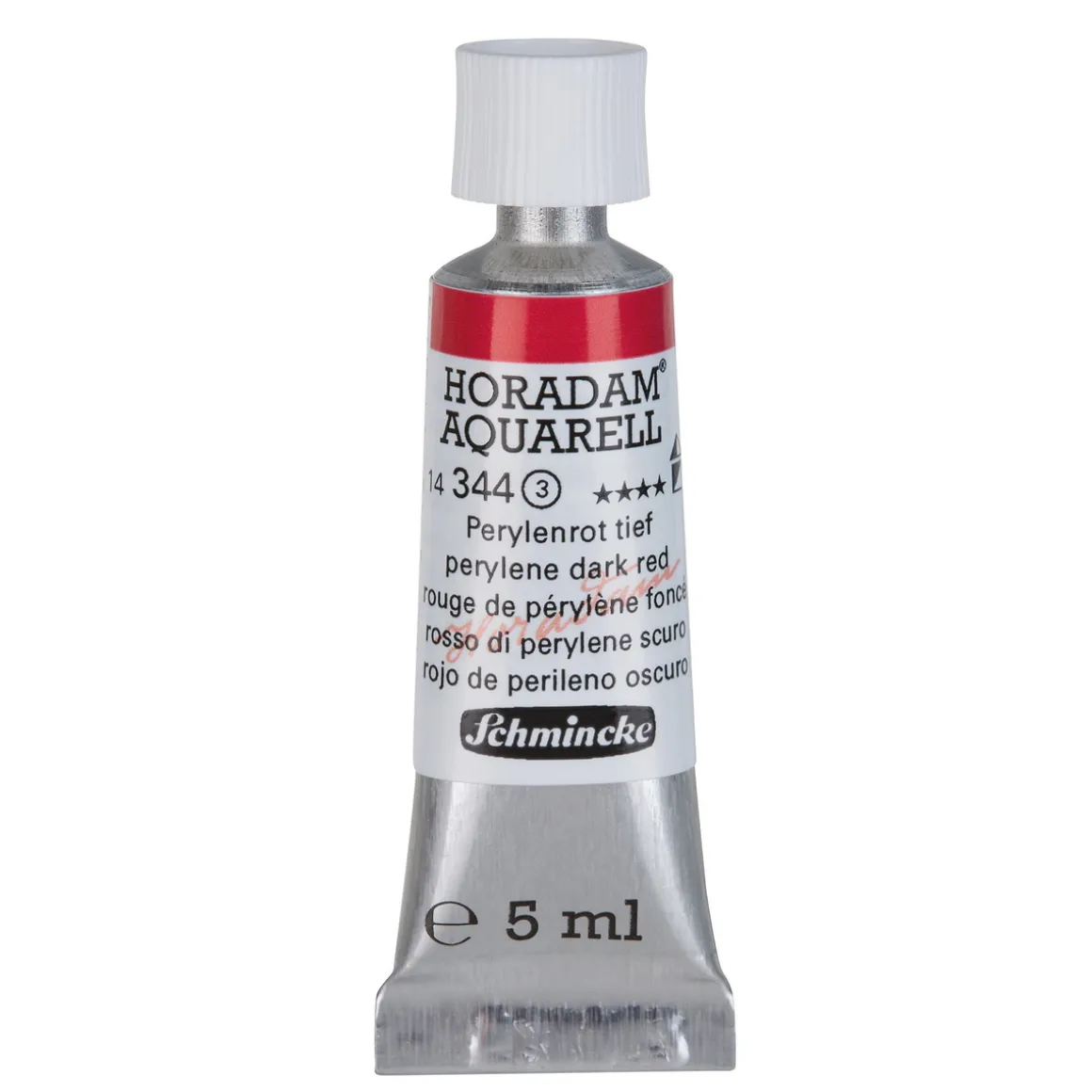 Schmincke Horadam akvarelfarve5 ml – Perylene dark red 344