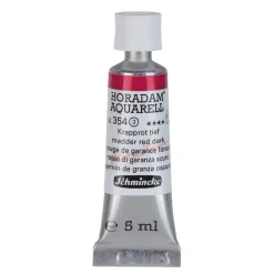 Schmincke Horadam akvarelfarve5 ml – Madder red dark 354