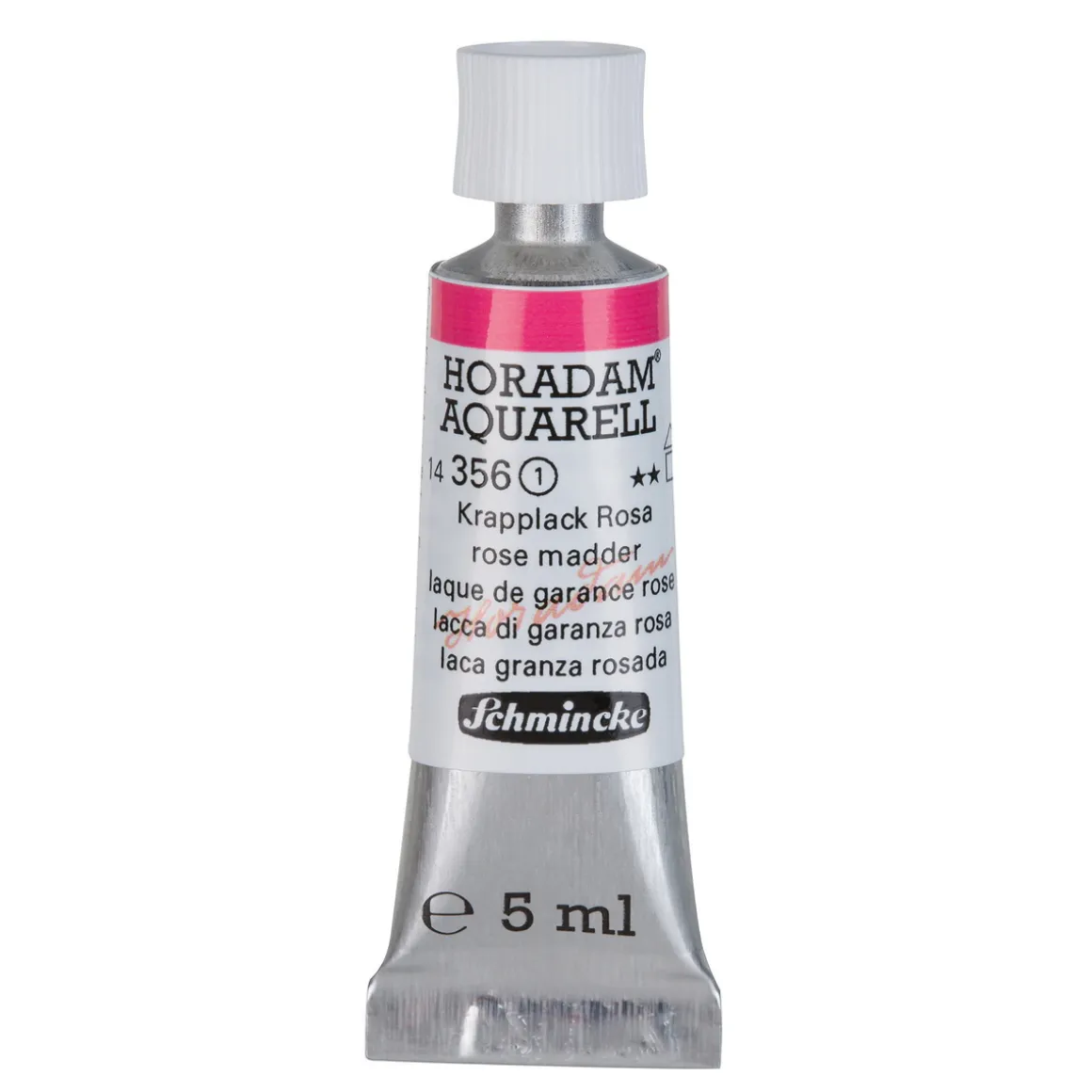 Schmincke Horadam akvarelfarve5 ml – Rose madder 356