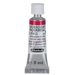 Schmincke Horadam akvarelfarve5 ml – Madder lake deep 358
