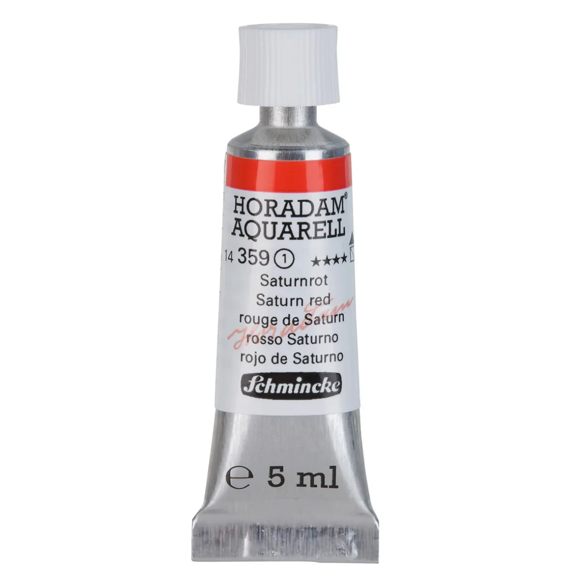 Schmincke Horadam akvarelfarve5 ml – Saturn red 359
