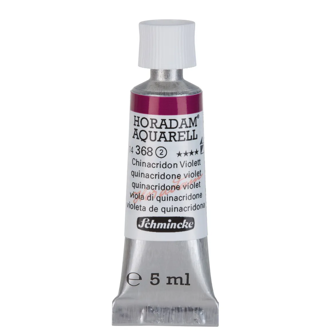 Schmincke Horadam akvarelfarve5 ml – Quinacridone violet 368
