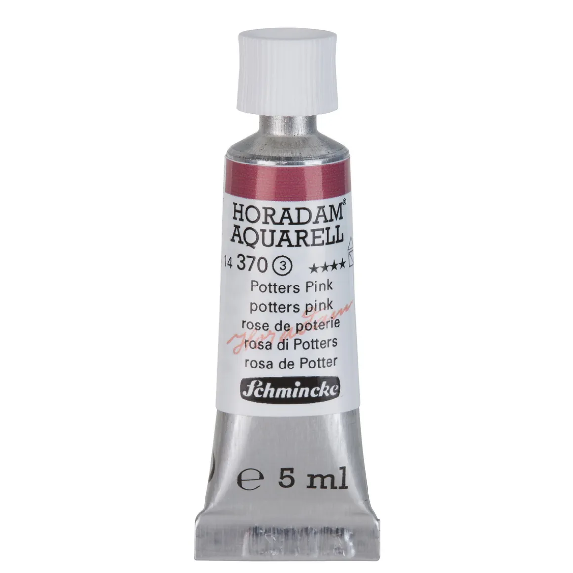 Schmincke Horadam akvarelfarve5 ml – Potters pink 370
