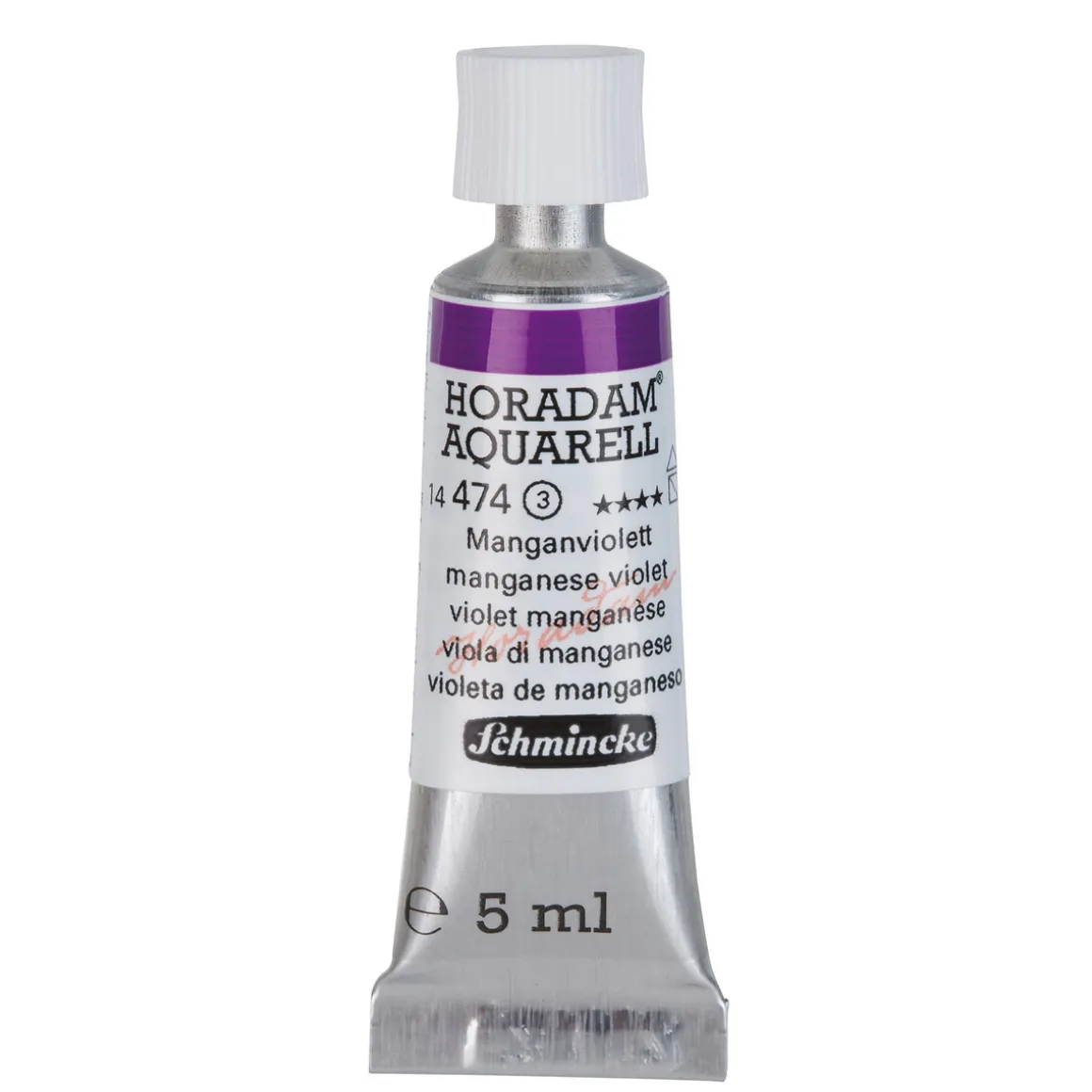 Schmincke Horadam akvarelfarve5 ml – Manganese violet 474