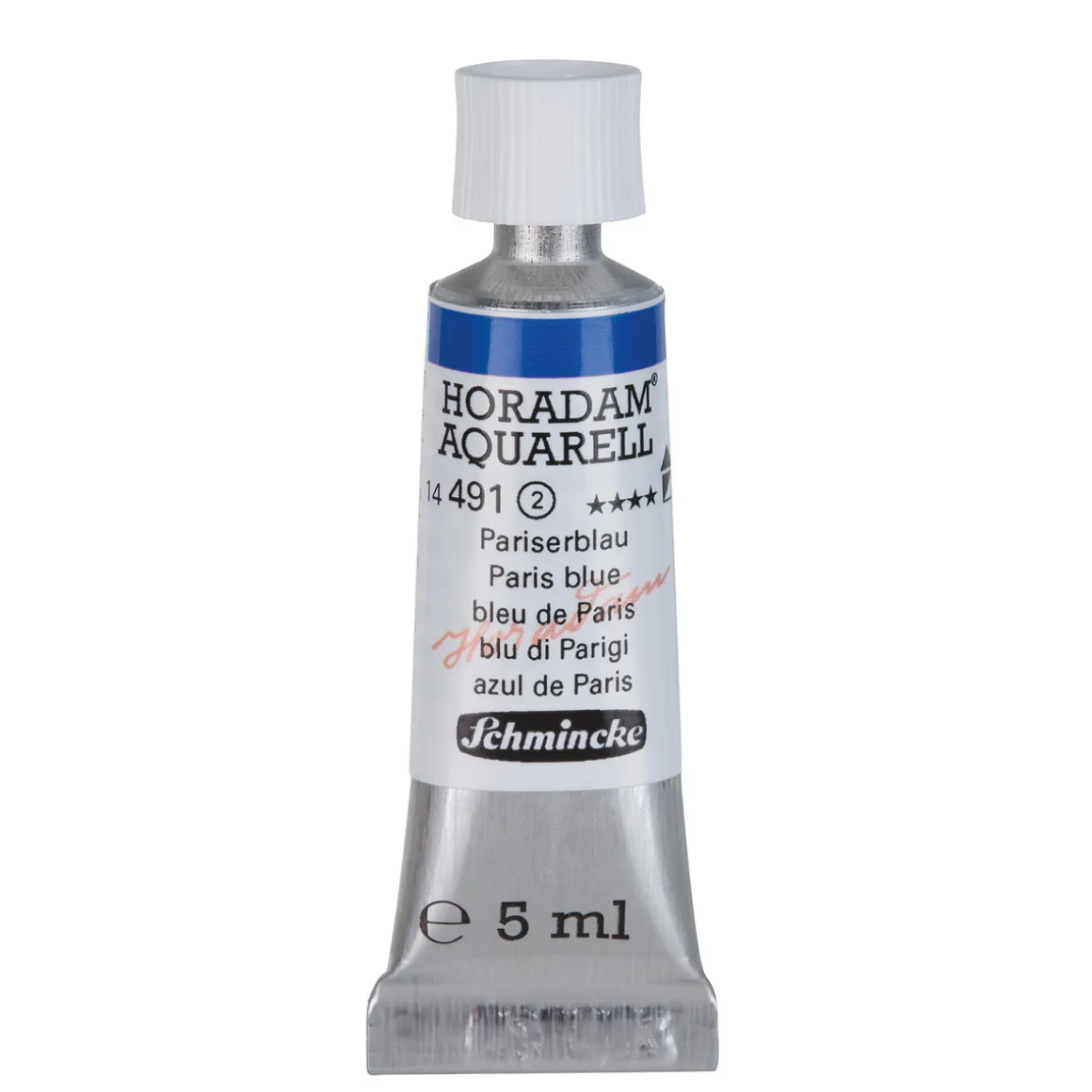 Schmincke Horadam akvarelfarve5 ml – Paris blue 491