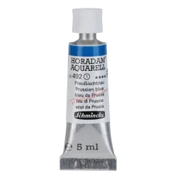 Schmincke Horadam akvarelfarve5 ml – Prussian blue 492