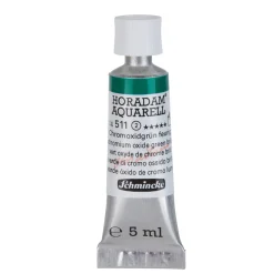 Schmincke Horadam akvarelfarve5 ml – Chromium oxide green brilliant 511