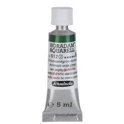 Schmincke Horadam akvarelfarve5 ml – Chromium oxide green 512