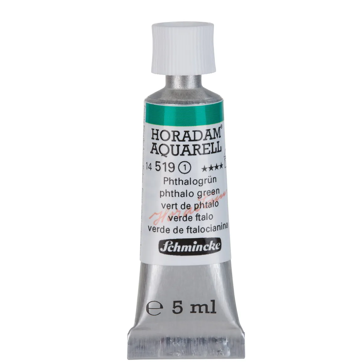 Schmincke Horadam akvarelfarve5 ml – Phthalo green 519