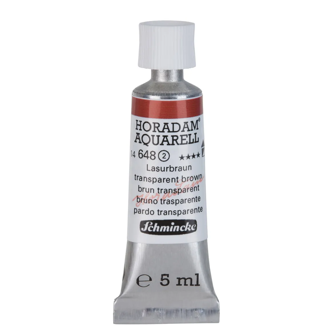 Schmincke Horadam akvarelfarve5 ml – Transparent brown 648