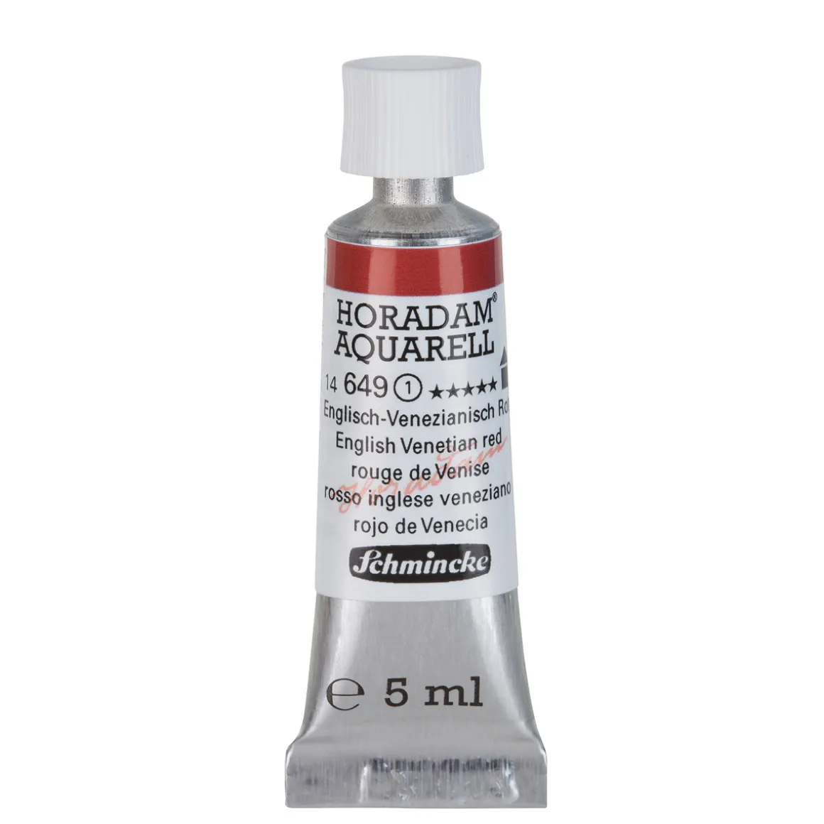 Schmincke Horadam akvarelfarve5 ml – English venetian red 649