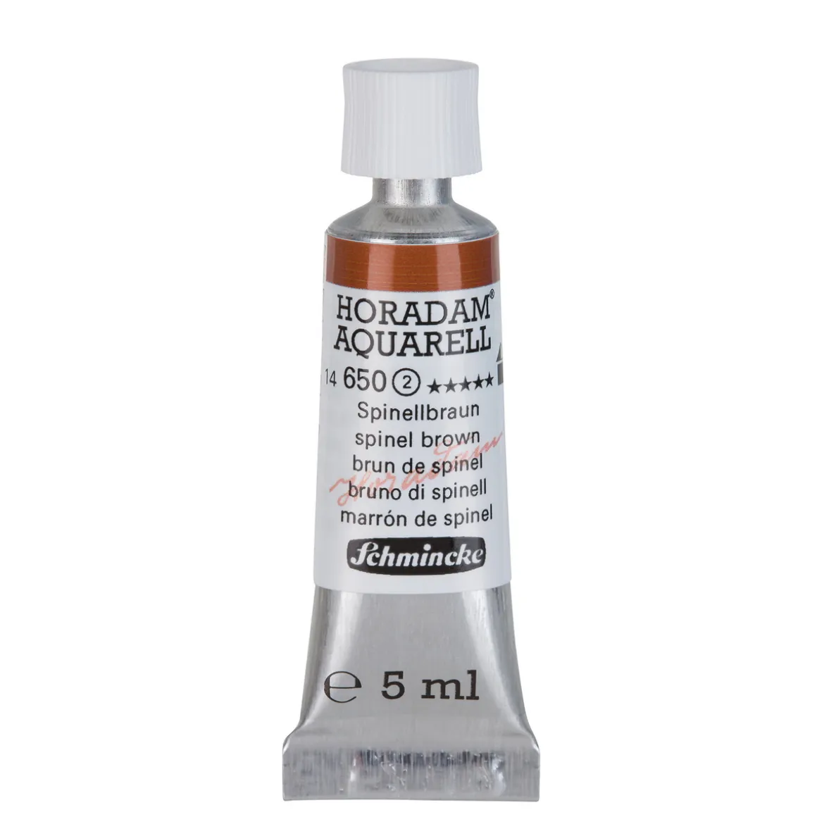 Schmincke Horadam akvarelfarve5 ml – Spinel brown 650