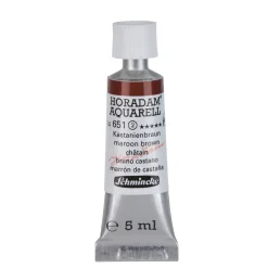 Schmincke Horadam akvarelfarve5 ml – Maroon brown 651