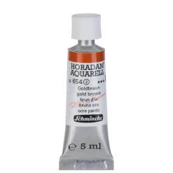 Schmincke Horadam akvarelfarve5 ml – Gold brown 654