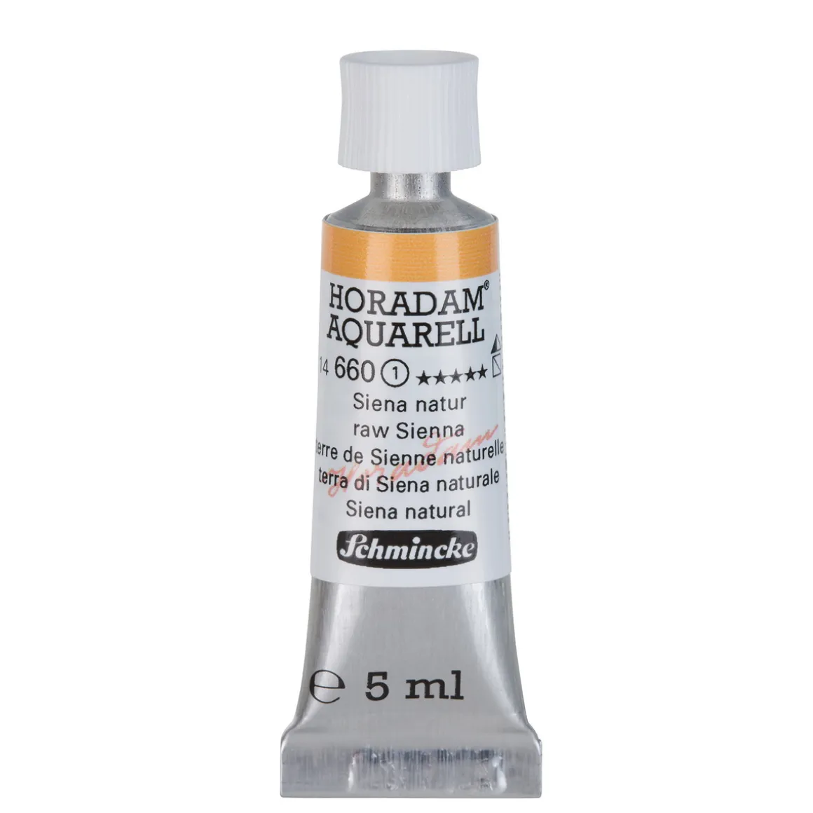 Schmincke Horadam akvarelfarve5 ml – Raw sienna 660