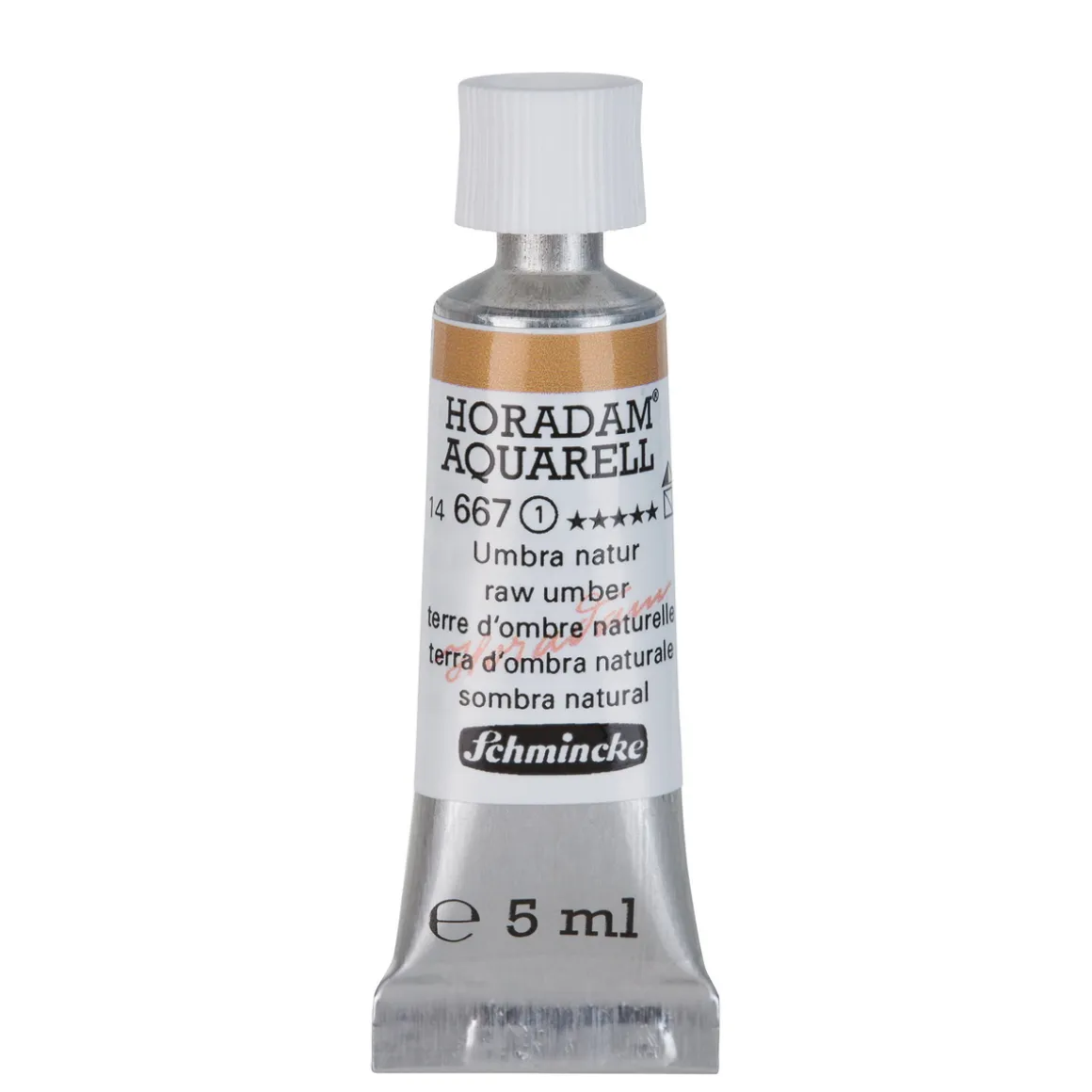 Schmincke Horadam akvarelfarve5 ml – Raw umber 667