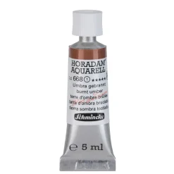 Schmincke Horadam akvarelfarve5 ml – Burnt umber 668