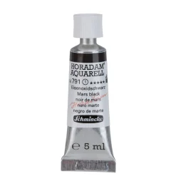 Schmincke Horadam akvarelfarve5 ml – Mars black 791
