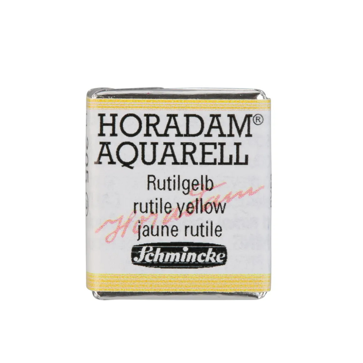 Schmincke Horadam akvarelfarve ½ kop – Rutile yellow 205