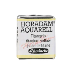 Schmincke Horadam akvarelfarve ½ kop – Titanium yellow 206
