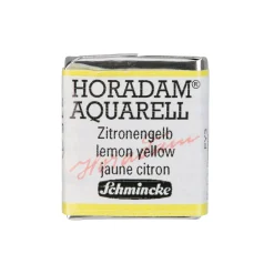 Schmincke Horadam akvarelfarve ½ kop – Pure yellow 216