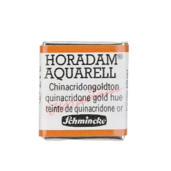Schmincke Horadam akvarelfarve ½ kop – Quinacridone gold hue 217
