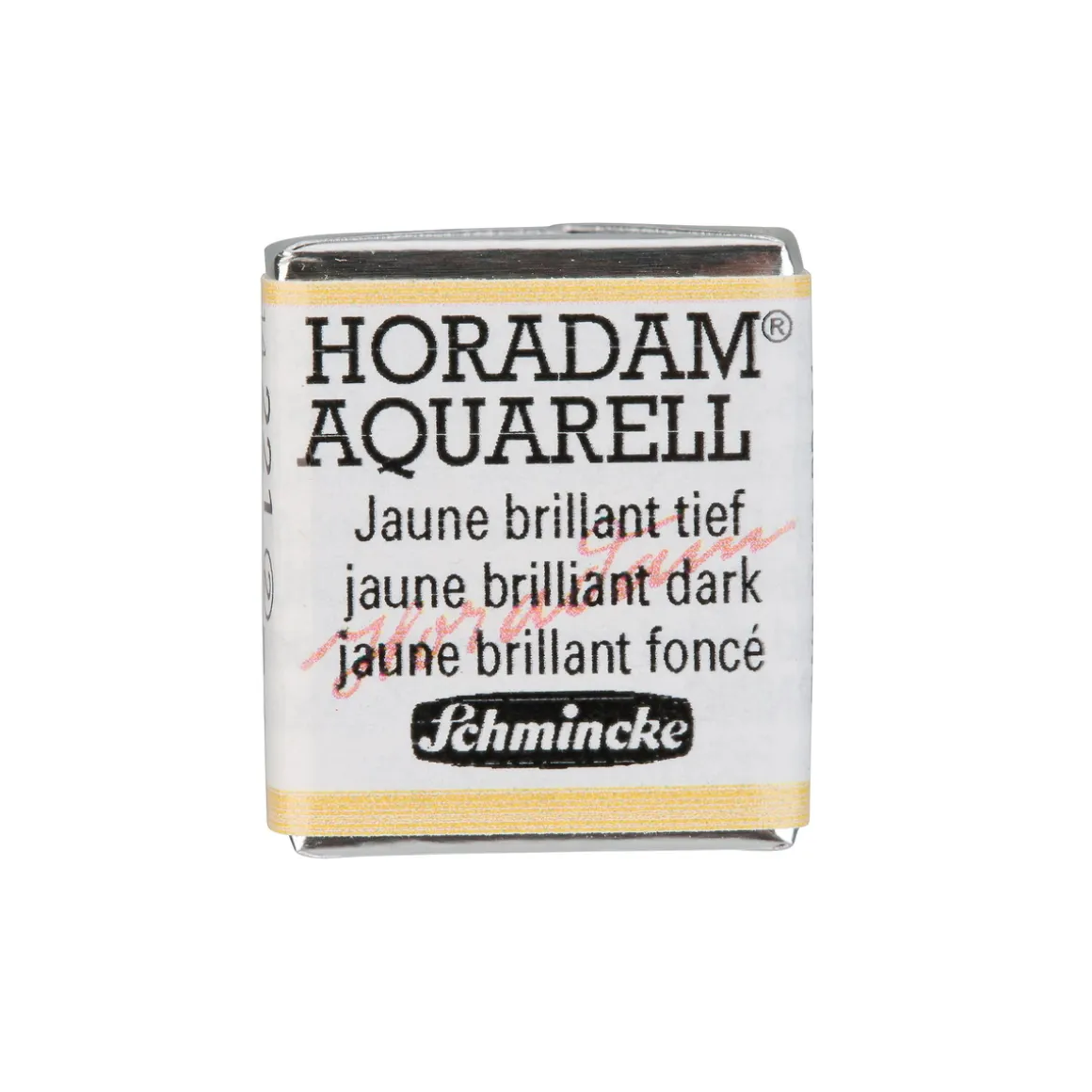 Schmincke Horadam akvarelfarve ½ kop – Jaune brilliant dark 221