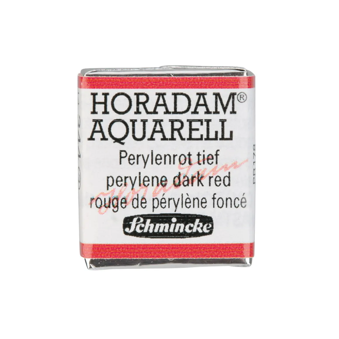 Schmincke Horadam akvarelfarve ½ kop – Perylene dark red 344