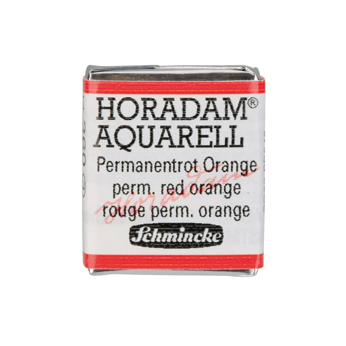 Schmincke Horadam akvarelfarve ½ kop – Permanent red orange 360