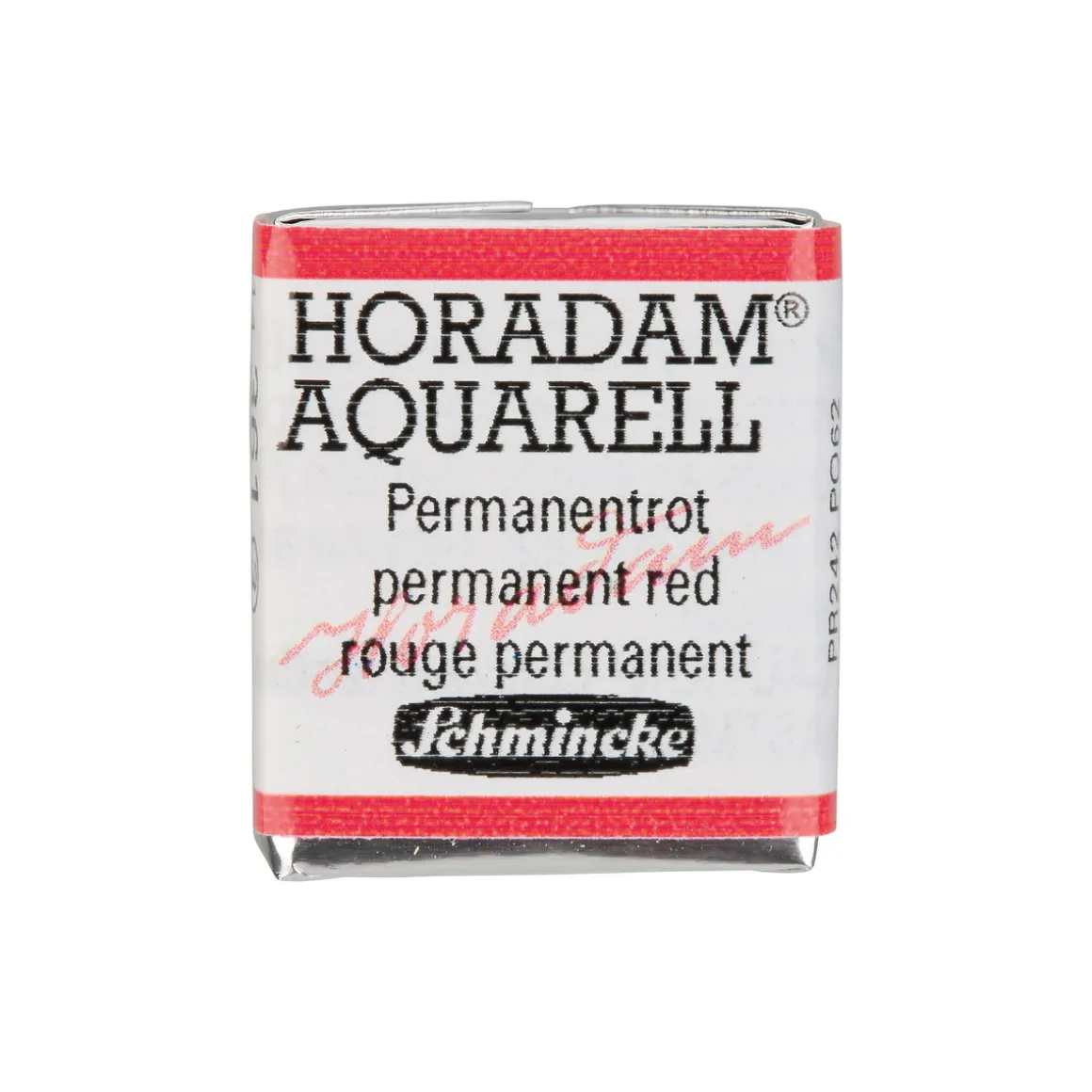 Schmincke Horadam akvarelfarve ½ kop – Permanent red 361