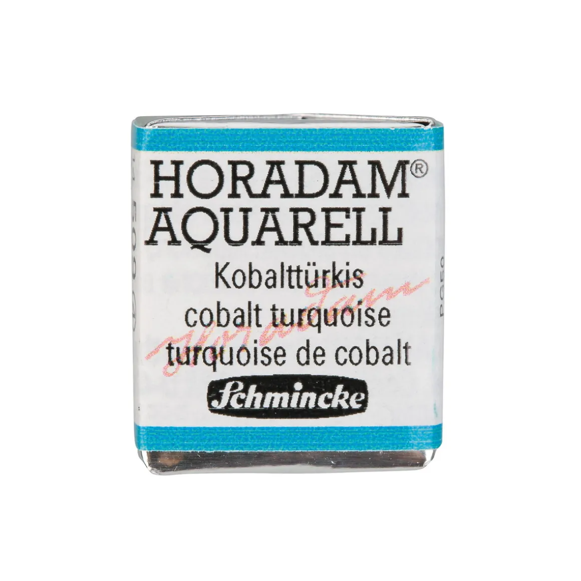 Schmincke Horadam akvarelfarve ½ kop – Cobalt turquoise 509