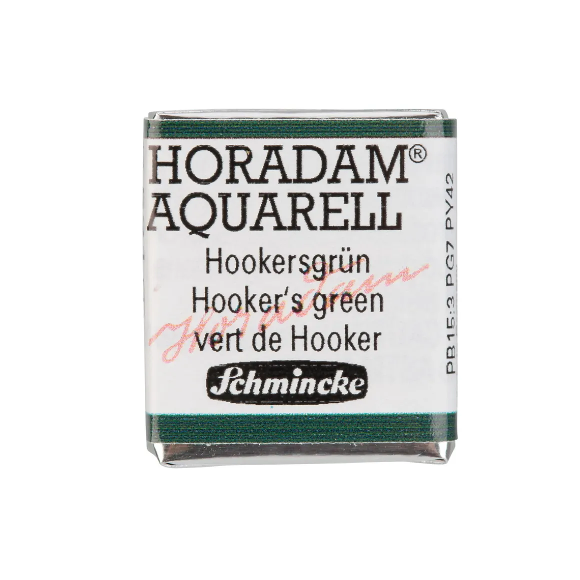 Schmincke Horadam akvarelfarve ½ kop – Hooker´s green 521