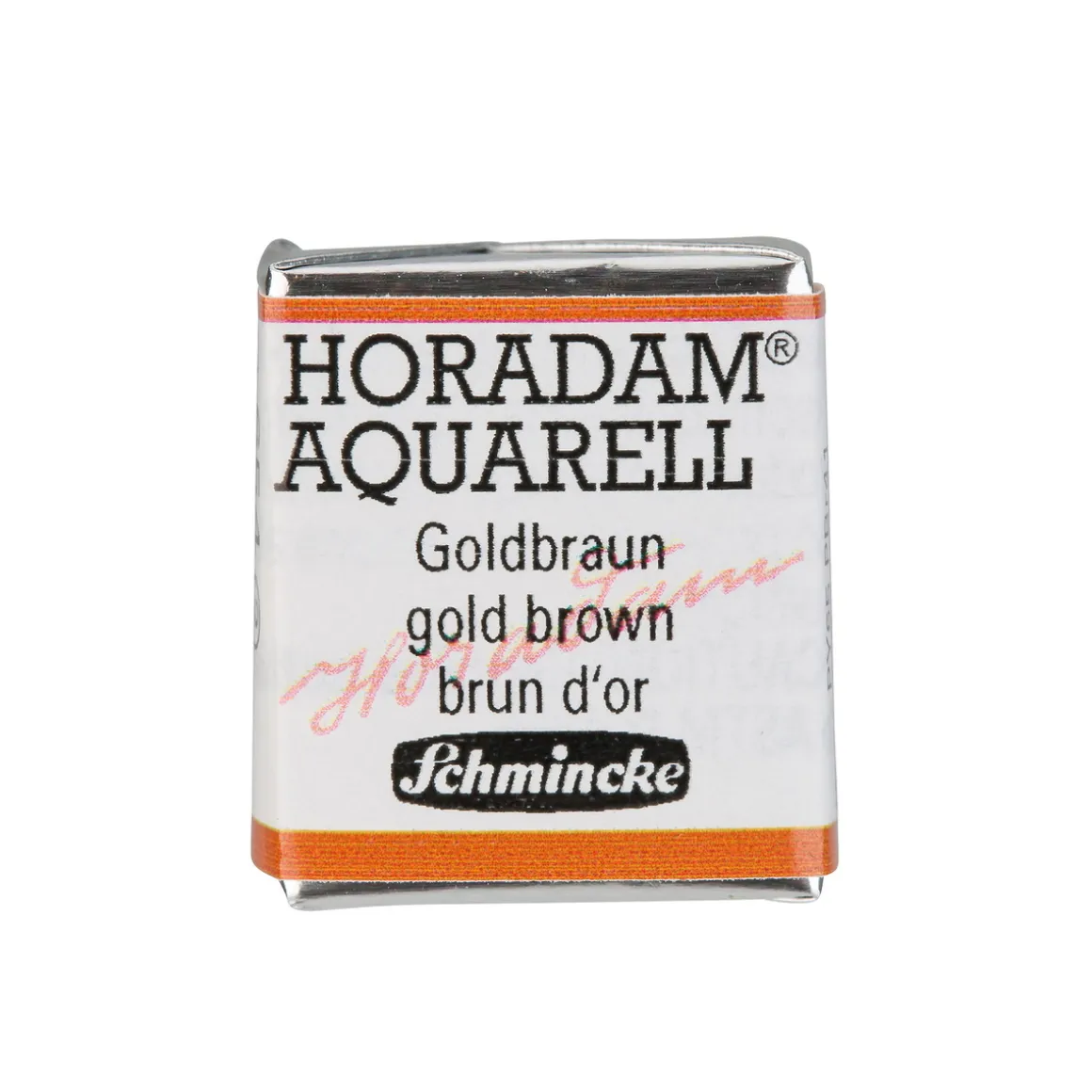 Schmincke Horadam akvarelfarve ½ kop – Gold brown 654