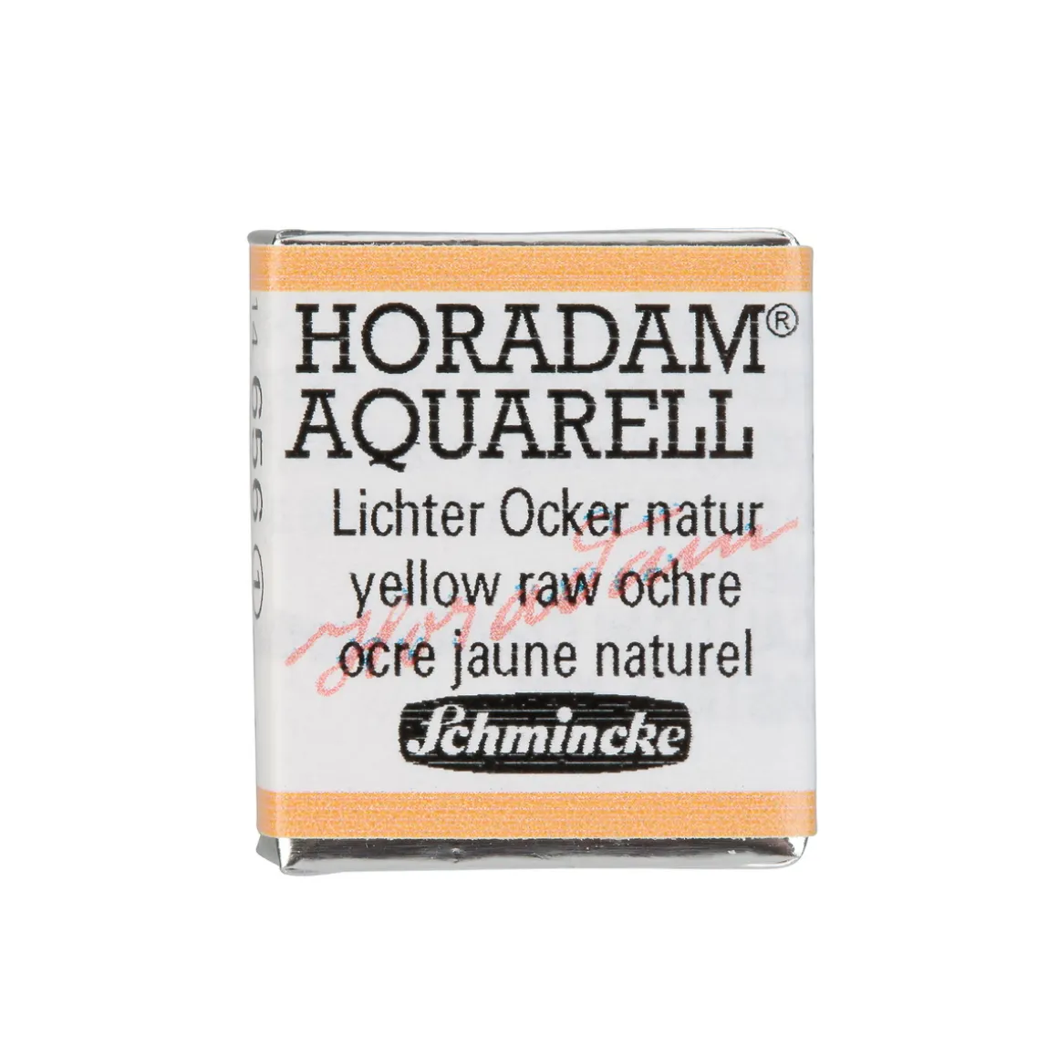 Schmincke Horadam akvarelfarve ½ kop – Yellow raw ochre 656
