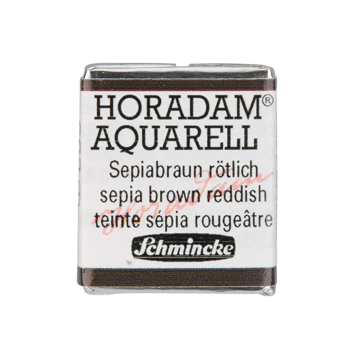 Schmincke Horadam akvarelfarve ½ kop – Sepia brown reddish 662