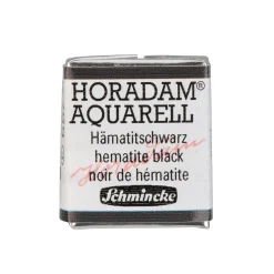 Schmincke Horadam akvarelfarve ½ kop – Hematite black 789