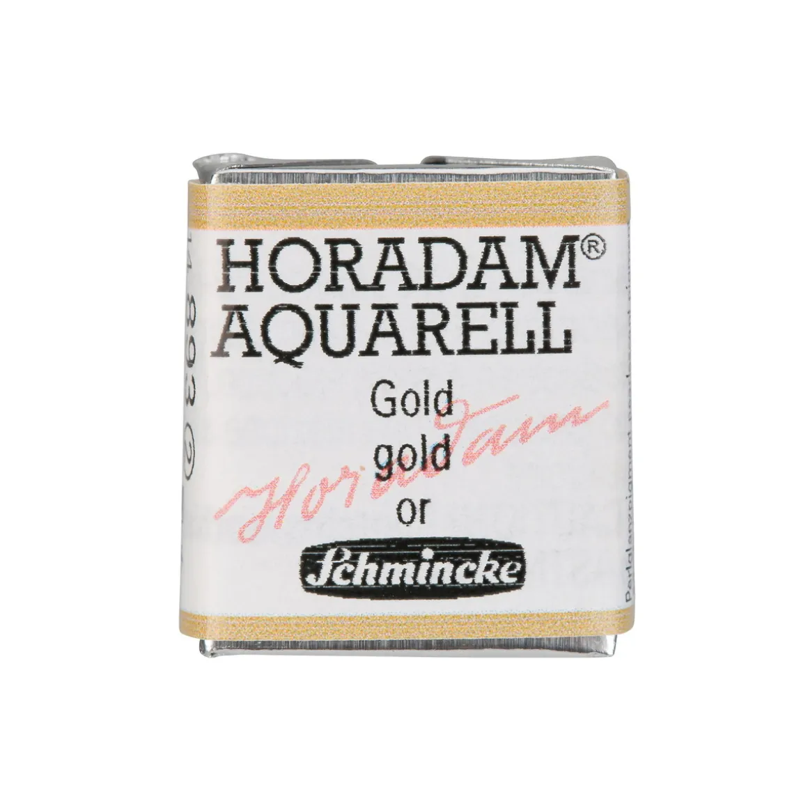 Schmincke Horadam akvarelfarve ½ kop – Gold 893