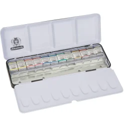 Schmincke Horadam Akvarel Metal set – 12x1/2 kopper ”extra”