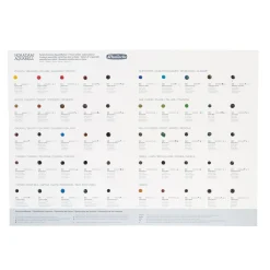 Schmincke Horadam Aquarelle Supergranulation dot card – 50 farver at kaste sig ud i
