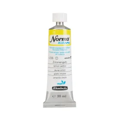 Schmincke Norma Blue vandopløselig oljemaling 35 ml Lemon yellow 21236