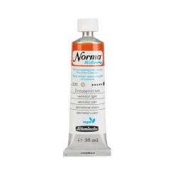 Schmincke Norma Blue vandopløselig oljemaling 35 ml Vermilion light 21306