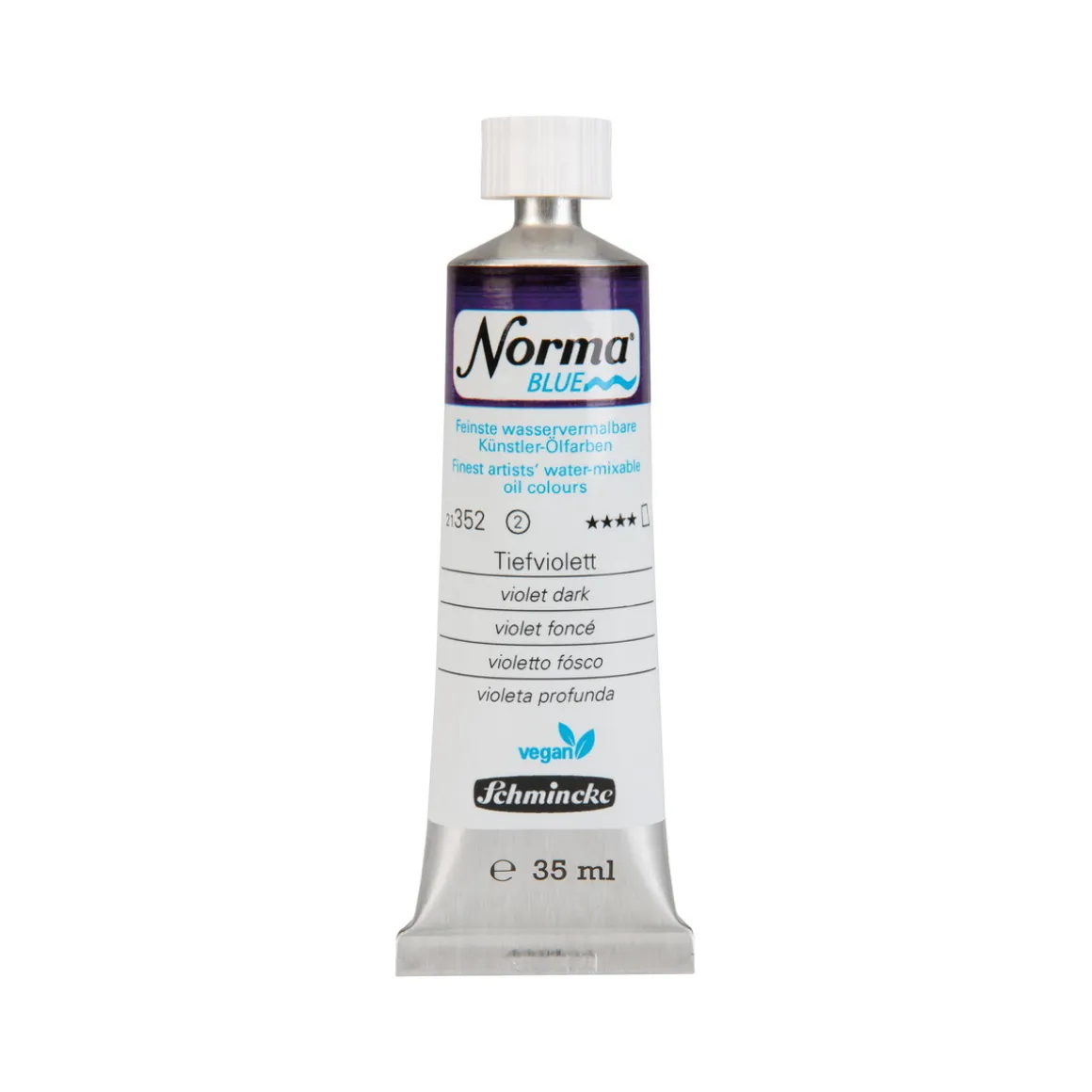 Schmincke Norma Blue vandopløselig oljemaling 35 ml Violet dark 21352